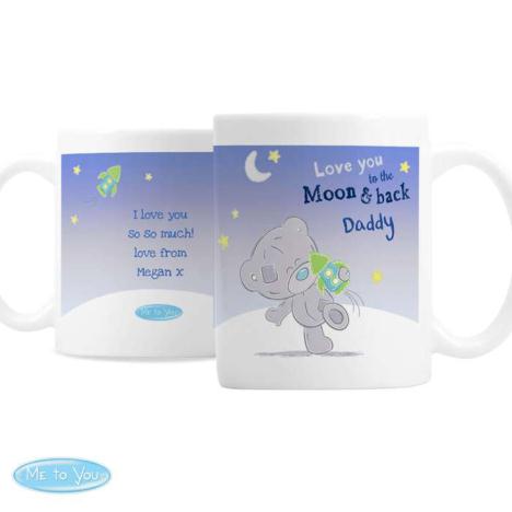 Personalised Tiny Tatty Teddy To the Moon & Back Mug £10.99